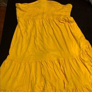 Lane Bryant- Womens size 14/16, yellow babydoll top